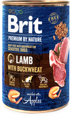 Brit Premium by Nature Lamb with Buckwheat