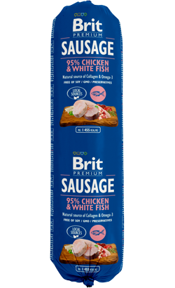 Brit Sausage | Chicken & White Fish – imagem principal