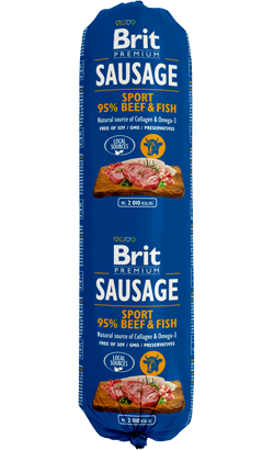 Brit Sausage Sport Formula | Beef & Fish
