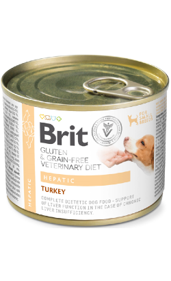 Brit Veterinary Diet Hepatic Gluten & Grain-Free Turkey Small Breeds