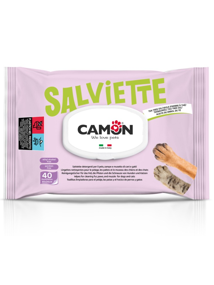 Camon Toalhetes Húmidos Tea Tree Oil – imagem principal