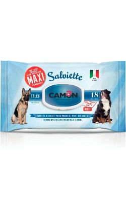 Camon Toalhetes Húmidos Maxi Talco para cão – imagem principal