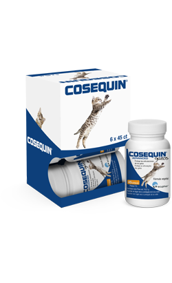 Cápsulas Condroprotector Cosequin Advanced para Gatos – imagem principal