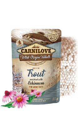 Carnilove Grain-Free Cat Trout with Echinacea – imagem secundária 1