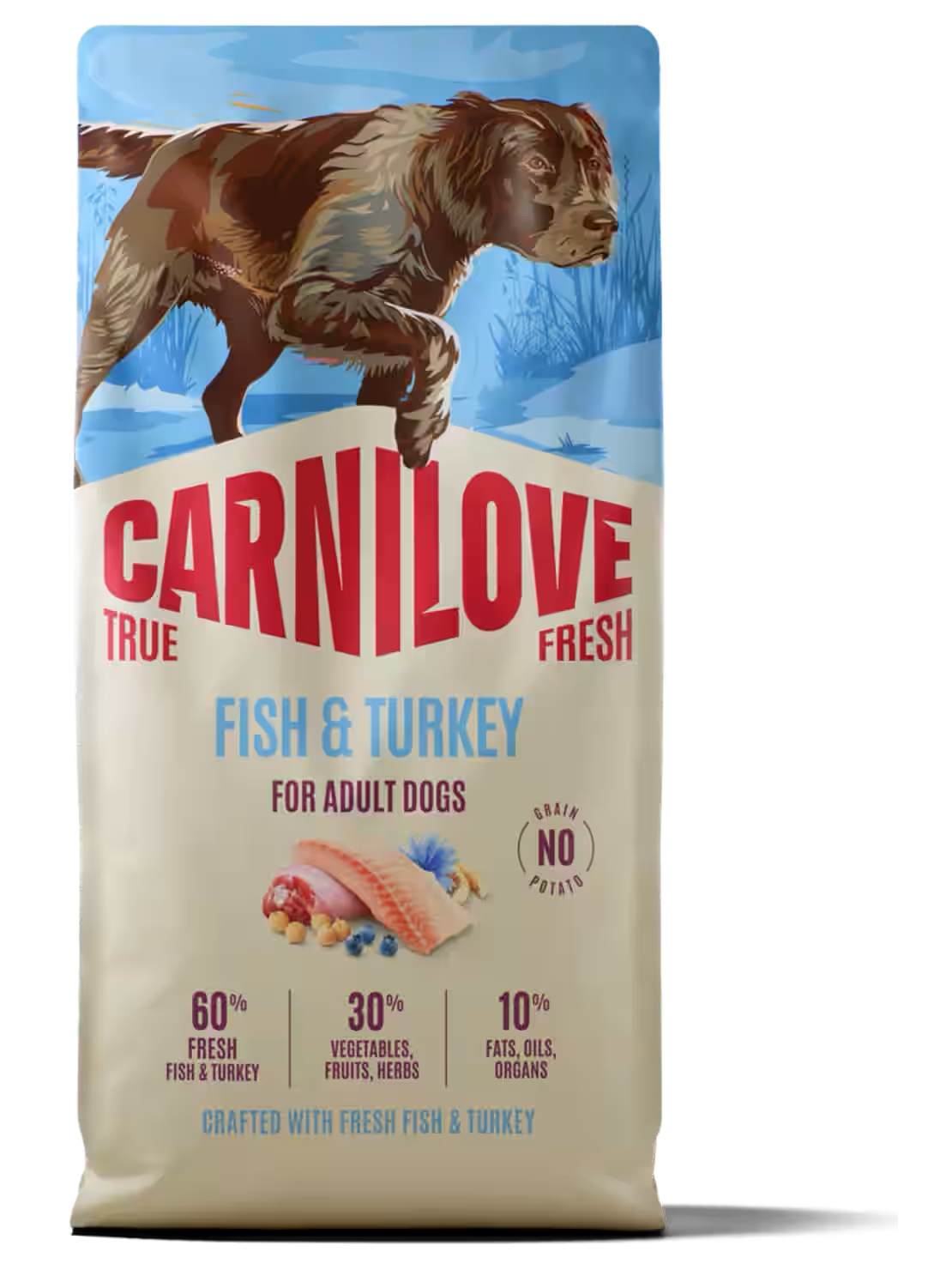 Carnilove True Fresh Adult Dog Fish & Turkey