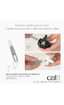 Catit Kit limpeza para Fontes e Bombas – imagem secundária 3