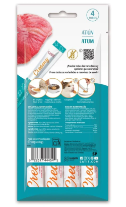 Catit Snacks Creamy | Atum – imagem secundária 1