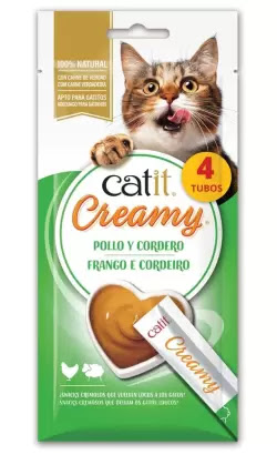 Catit Snacks Creamy | Frango & Borrego – imagem principal