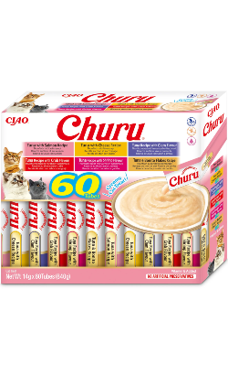 Churu Creamy Cat Treat Pack 60 Variedade de Atum – imagem principal