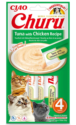 Churu Creamy Cat Treat Receita Atum com Frango