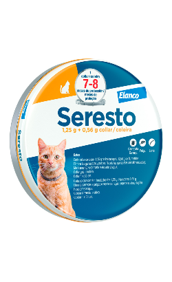 Coleira Antiparasitária para Gato Seresto – imagem principal