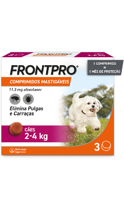 Comprimido mastigável Frontpro Cão 2-4 kg – imagem principal