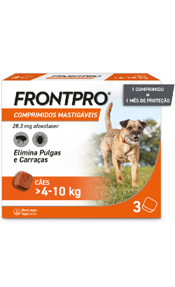 Comprimido mastigável Frontpro Cão 4-10 kg – imagem principal