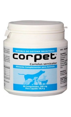 Corpet Coriolus Versicolor Comprimido – imagem principal