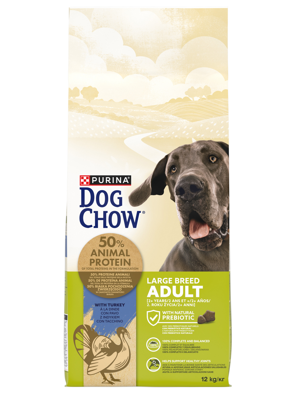 Dog Chow Adult Large Breed | Turkey – imagem secundária 1