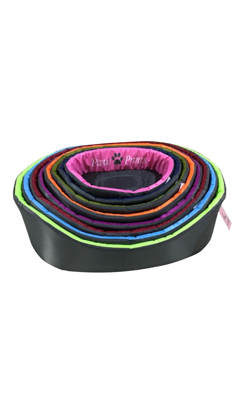Eurosiam Cama Oval Colored Basket para cão – imagem principal