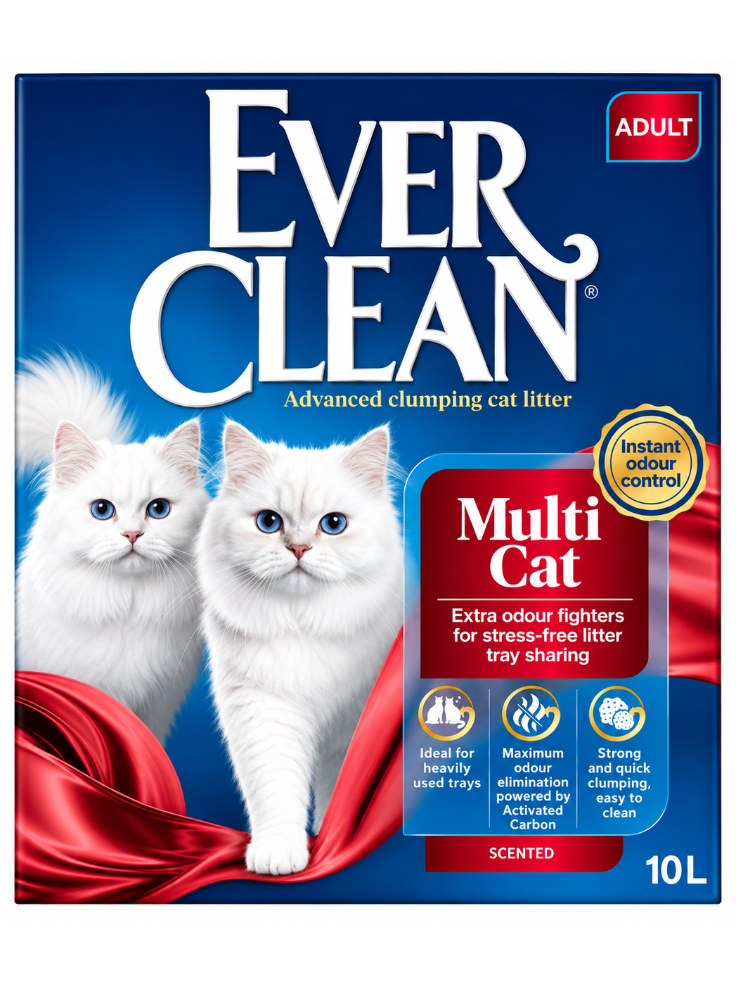 Ever Clean Multi Cat Clumping Cat Litter – imagem principal