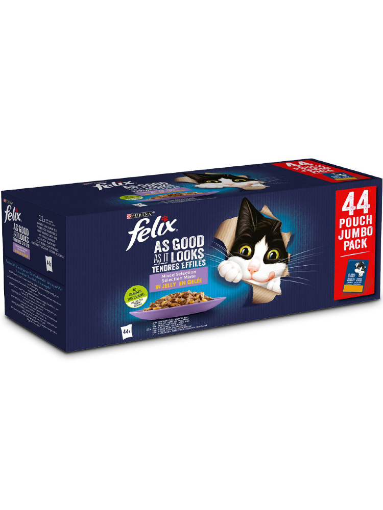 Felix As Good As It Looks Mixed Selection in Jelly Jumbo Pack 44