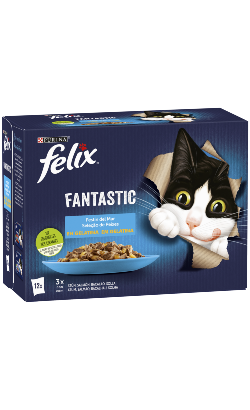 Felix Fantastic Seleção de Peixes em Gelatina Multipack