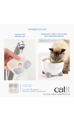 Filtro Fonte p/ Gatos Catit Pixi – imagem secundária 5