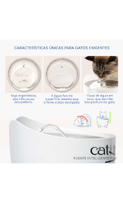 Fonte p/ Gatos Catit Pixi Smart – imagem secundária 2