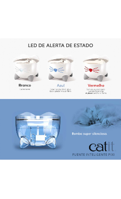 Fonte p/ Gatos Catit Pixi Smart – imagem secundária 4