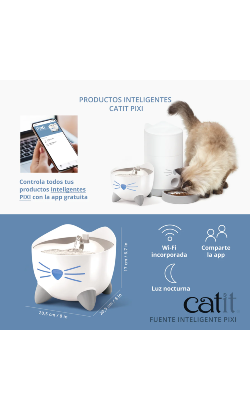 Fonte p/ Gatos Catit Pixi Smart – imagem secundária 5