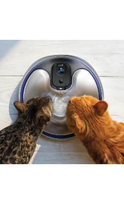 Fonte sem Fios Catit Pixi Aço Inoxidável com Luz UVC – imagem secundária 1
