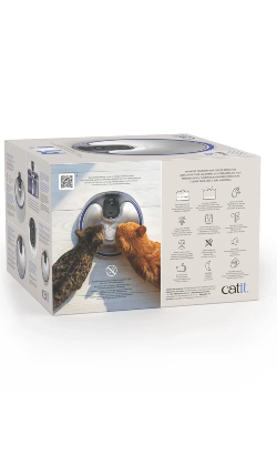 Fonte sem Fios Catit Pixi Aço Inoxidável com Luz UVC – imagem secundária 7