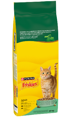 Friskies Gato Adulto | Coelho, Frango & Legumes