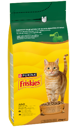 Friskies Gato Adulto | Frango, Peru & Legumes