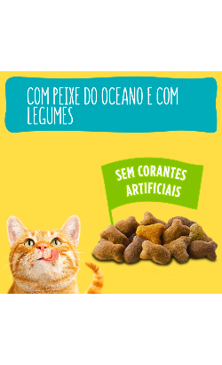 Friskies Gato Adulto | Peixe Oceano & Legumes – imagem secundária 3
