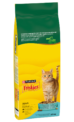 Friskies Gato Adulto | Peixe Oceano & Legumes