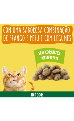 Friskies Gato Interior | Frango, Peru & Legumes – imagem secundária 3