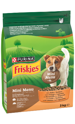 Friskies Mini Menu | Frango & Legumes