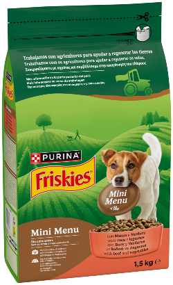 Friskies Mini Menu | Vaca & Legumes