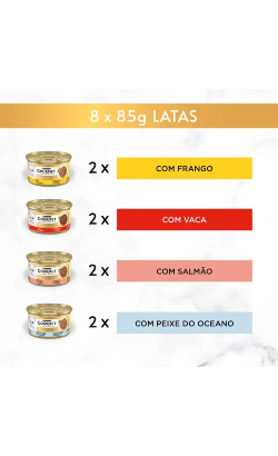 Gourmet Gold Delícias Suculentas Multipack 8 – imagem secundária 1