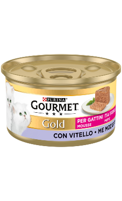 Gourmet Gold Kitten Mousse de Vitela – imagem principal