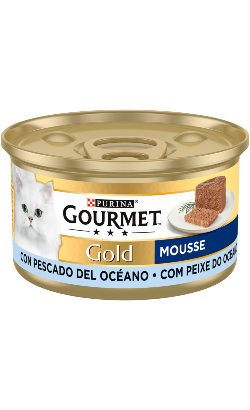 Gourmet Gold Mousse de Peixe do Oceano