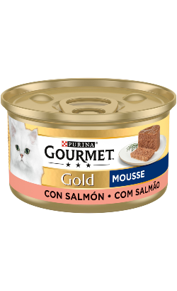 Gourmet Gold Mousse de Salmão