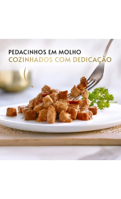 Gourmet Gold Pedacinhos em molho com Carne de Vaca – imagem secundária 2