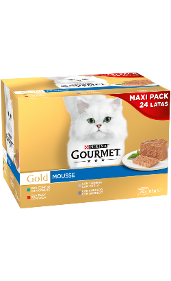 Gourmet Gold Seleção de Mousses Multipack 24