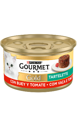 Gourmet Gold Tartelette de Carne de Vaca com Tomate