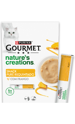 Gourmet Natures Creations Snack Puré Frango & Abóbora