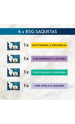 Gourmet Perle Finos Pedaços com Legumes – imagem secundária 5