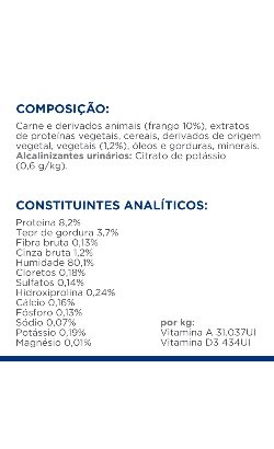 Hills Prescription Diet Canine Urinary Care c/d Multicare Stew with Chicken & Added Vegetables – imagem secundária 6