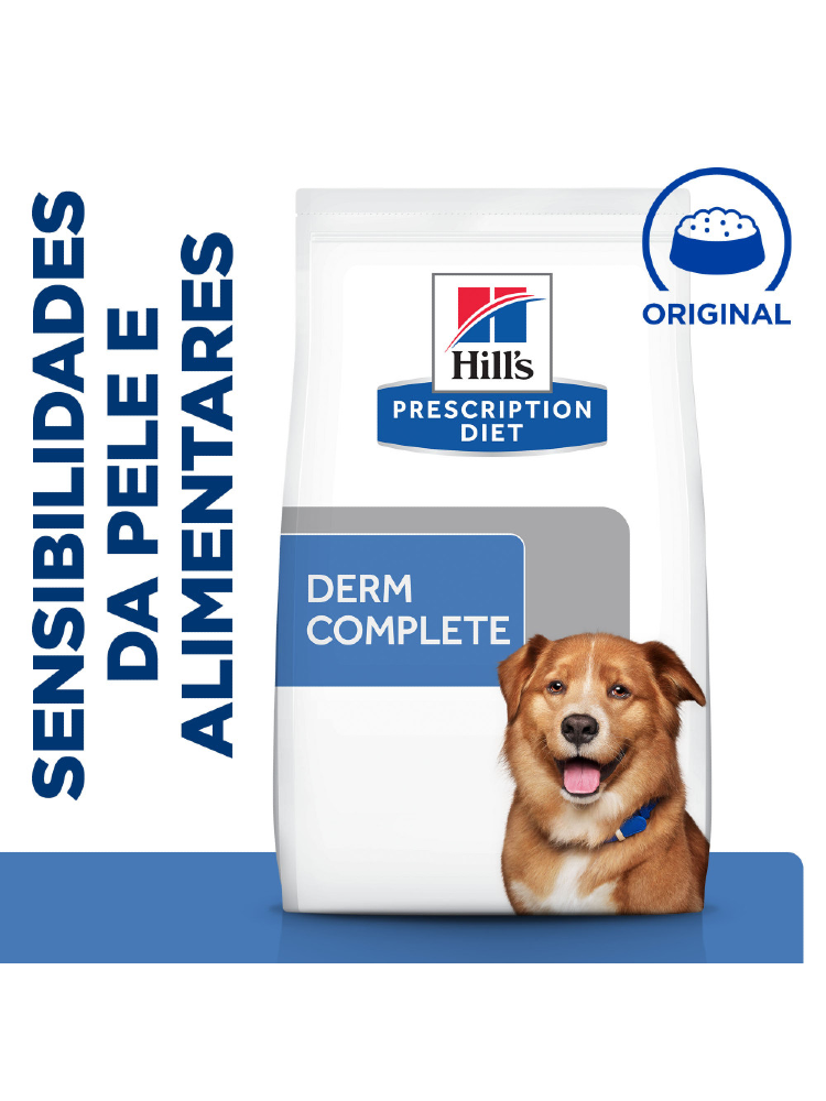 Hills Prescription Diet Canine Derm Complete Skin Care & Food Sensitivities – imagem secundária 1