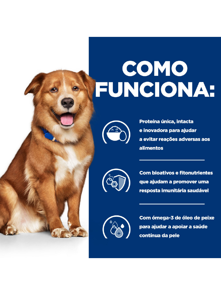 Hills Prescription Diet Canine Derm Complete Skin Care & Food Sensitivities – imagem secundária 2