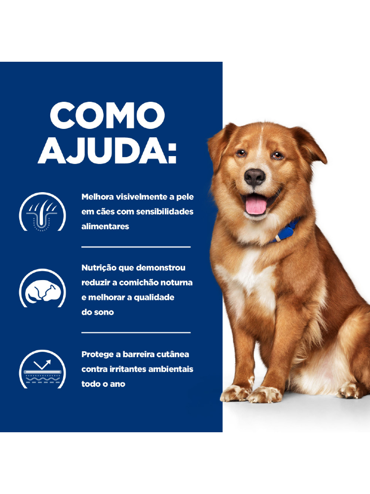 Hills Prescription Diet Canine Derm Complete Skin Care & Food Sensitivities – imagem secundária 3