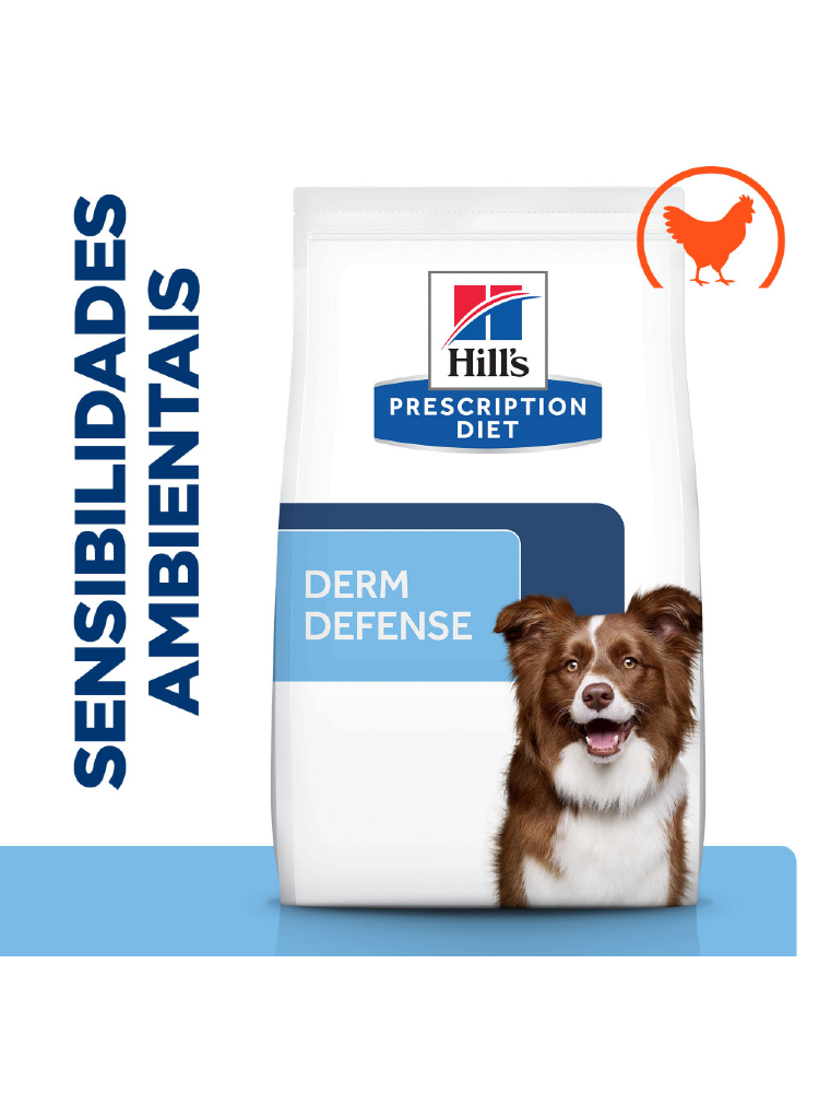 Hills Prescription Diet Canine Derm Defense Environmental Sensitivities with Chicken – imagem secundária 1